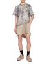 模特儿示范图 - 点击放大 - AND WANDER - X Altra Abstract Graphic Stretch Jersey T-Shirt