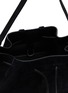 细节 - 点击放大 - THE ROW - BACKPACK 9 绒面皮抽绳水桶包