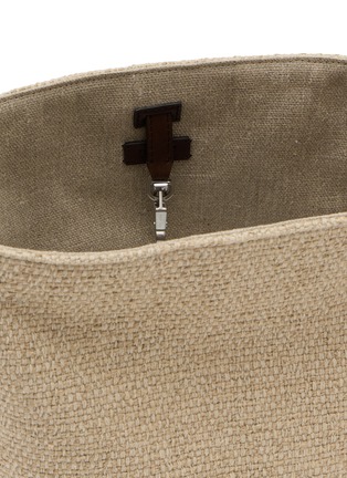 细节 - 点击放大 - THE ROW - 中号 N/S PARK TOTE 皮革托特包
