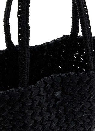 细节 - 点击放大 - THE ROW - Estelle Two 拉菲草托特包