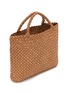 模特儿示范图 - 点击放大 - THE ROW - Amber Cactus Weave Tote Bag