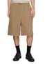 首图 - 点击放大 - JUUN.J - Square Stitch Shorts