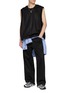 模特儿示范图 - 点击放大 - JUUN.J - Reversible Layered Vest