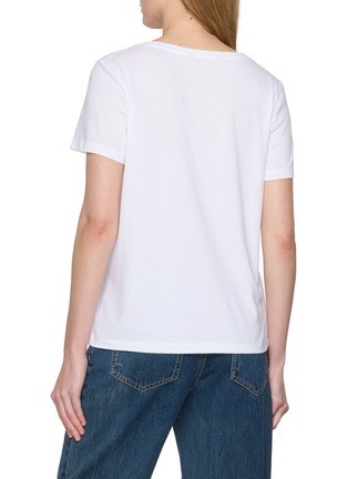 背面 - 点击放大 - BARBOUR - Brambles Cotton T-Shirt