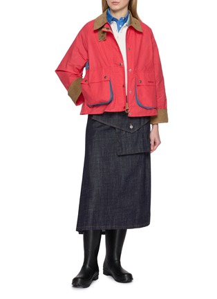 模特儿示范图 - 点击放大 - BARBOUR - x Paul Smith Spey Cotton Jacket