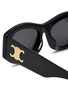 细节 - 点击放大 - CELINE - Triomphe Acetate Cat Eye Sunglasses