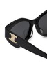 细节 - 点击放大 - CELINE - Triomphe Acetate Cat Eye Sunglasses