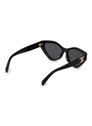 模特儿示范图 - 点击放大 - CELINE - Triomphe Acetate Cat Eye Sunglasses