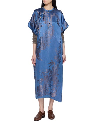 模特儿示范图 - 点击放大 - KATLIAX - X Lane Crawford Satin Dress