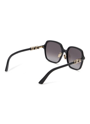 模特儿示范图 - 点击放大 - DIOR - Diortreasure S1F Geometric Acetate Sunglasses