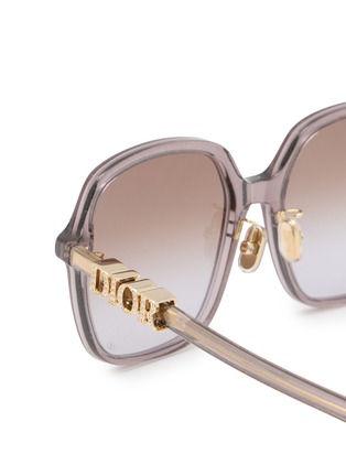 细节 - 点击放大 - DIOR - DiorTreasure S1I Acetate Square Sunglasses