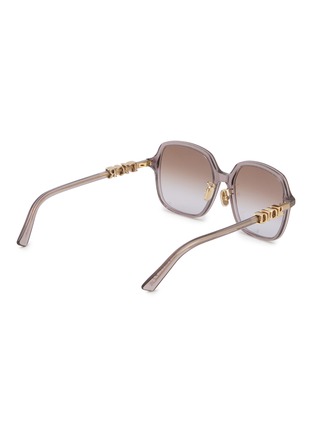 模特儿示范图 - 点击放大 - DIOR - DiorTreasure S1I Acetate Square Sunglasses