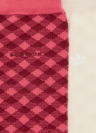 细节 - 点击放大 - ADIDAS - x Wales Bonner Check Socks Pack 
Set of 2