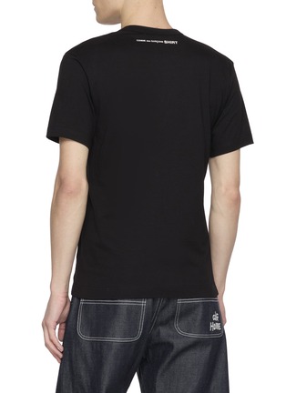 背面 - 点击放大 - COMME DES GARÇONS SHIRT - Contrast Logo Print Cotton T-Shirt