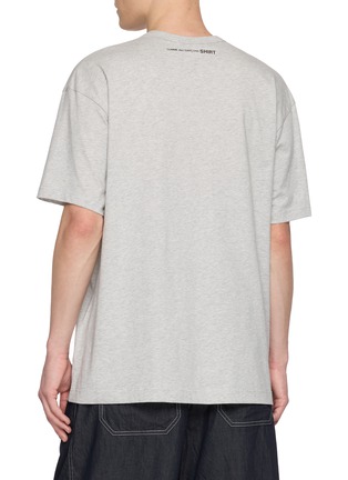 背面 - 点击放大 - COMME DES GARÇONS SHIRT - Oversized People Power Graphic Cotton Jersey T-Shirt