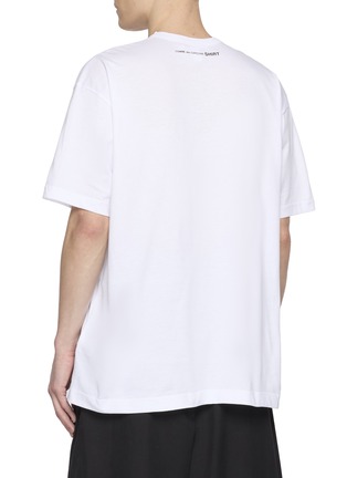 背面 - 点击放大 - COMME DES GARÇONS SHIRT - Tomorrow Print Cotton T-Shirt
