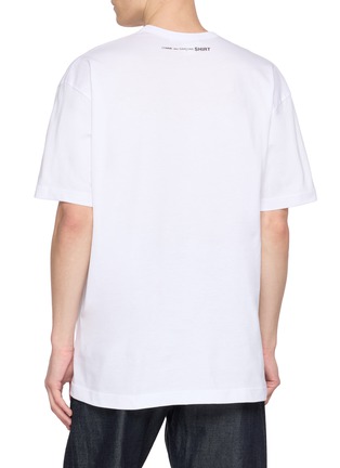 背面 - 点击放大 - COMME DES GARÇONS SHIRT - World Hope Printed Cotton T-Shirt