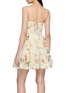 背面 - 点击放大 - ZIMMERMANN - Carousel Corset Silk Linen Mini Dress
