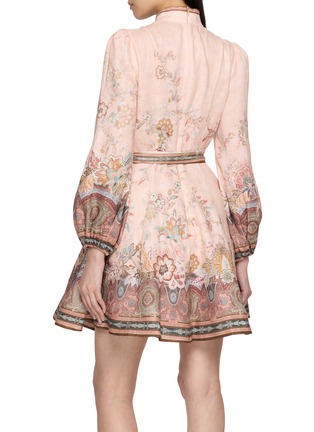 背面 - 点击放大 - ZIMMERMANN - Alchemy Belted Linen Mini Dress