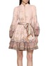 首图 - 点击放大 - ZIMMERMANN - Alchemy Belted Linen Mini Dress