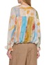 背面 - 点击放大 - ULLA JOHNSON - Long Sleeve Pleated Silk Blouse