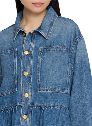  - ULLA JOHNSON - Arquette Medium Wash Denim Jacket