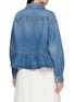 背面 - 点击放大 - ULLA JOHNSON - Arquette Medium Wash Denim Jacket