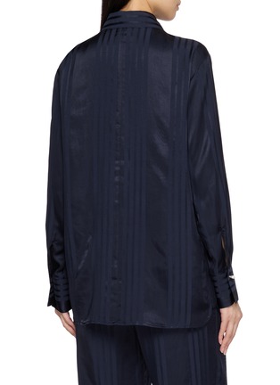 背面 - 点击放大 - THE LAURENT - Avignon Striped Button Front Shirt