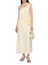 模特儿示范图 - 点击放大 - THE LAURENT - Avignon Sleeveless Draped Dress