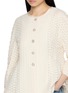  - THE LAURENT - Lily Textured Crystal Button Jacket
