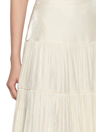  - THE LAURENT - Albi Tiered Sheer Pleated Skirt