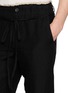  - POST ARCHIVE FACTION - Drifter Single Drawstring Waistband Linen Trousers
