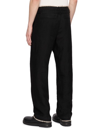 背面 - 点击放大 - POST ARCHIVE FACTION - Drifter Single Drawstring Waistband Linen Trousers