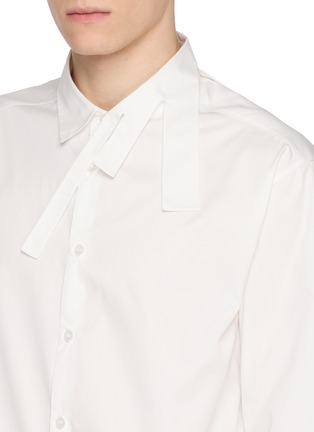  - POST ARCHIVE FACTION - Trim Detail Cotton Shirt