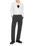 模特儿示范图 - 点击放大 - POST ARCHIVE FACTION - Stretch Trousers