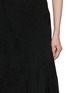  - MARC LE BIHAN - Asymmetrical Sheer Hem Maxi Skirt