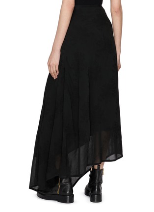 背面 - 点击放大 - MARC LE BIHAN - Asymmetrical Sheer Hem Maxi Skirt