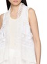  - MARC LE BIHAN - Asymmetrical Lace Vest