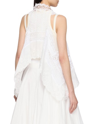 背面 - 点击放大 - MARC LE BIHAN - Asymmetrical Lace Vest