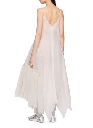 背面 - 点击放大 - MARC LE BIHAN - Gathered Side Tulle Maxi Dress