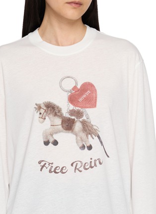  - MO&CO. - Free Rein Printed T-Shirt