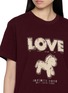  - MO&CO. - Love Horse Printed Cotton T-Shirt