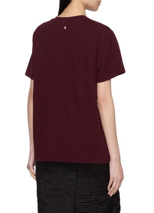 背面 - 点击放大 - MO&CO. - Love Horse Printed Cotton T-Shirt