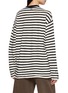 背面 - 点击放大 - NOIR - Long Sleeve Striped Crewneck T-Shirt