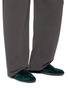 模特儿示范图 - 点击放大 - C.R.B. - Grosgrain Trim Slippers