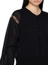  - EDITION - Sheer Bishop Sleeve Cardigan