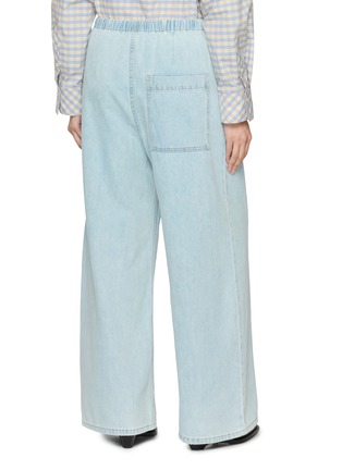 背面 - 点击放大 - EDITION - Wide Leg Shirred Denim Trousers