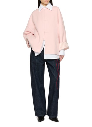 模特儿示范图 - 点击放大 - EDITION - Oriental Camel Hair Jacket