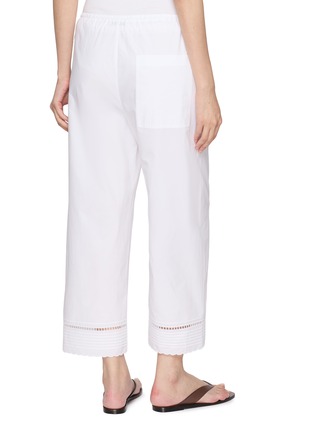 背面 - 点击放大 - EDITION - Embroidered Wavy Hem Pants