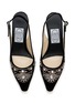 细节 - 点击放大 - EMMA HOPE - English Rosie 70 Velvet Slingback Pumps